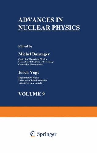 Cover for Advances in Nuclear Physics, Vol. 9