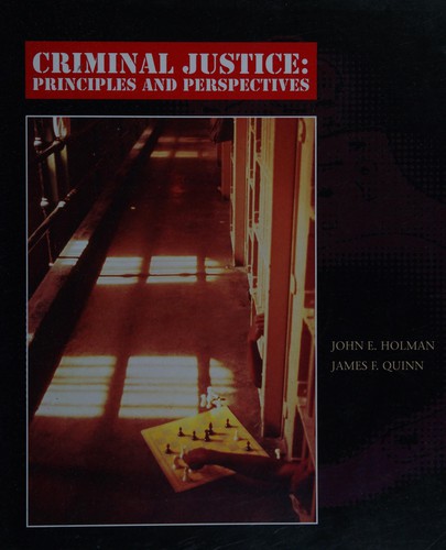 Cover for Criminal Justice