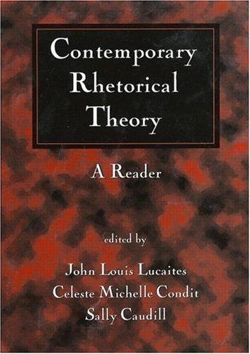 Cover for Contemporary Rhetorical Theory