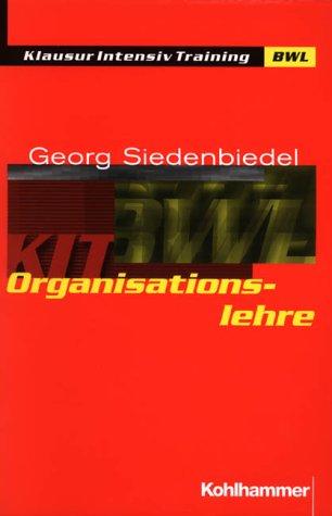 Cover for Organisationslehre.