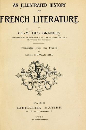Cover for An illustrated history of French literature