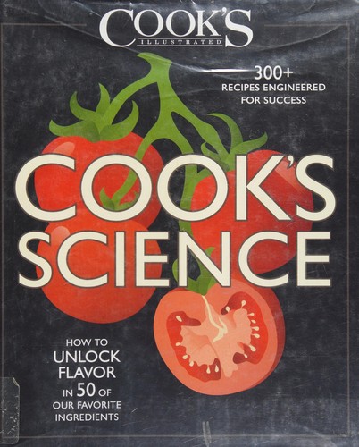 Cover for Cook's science