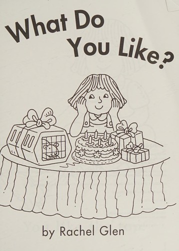 Cover for What Do You Like