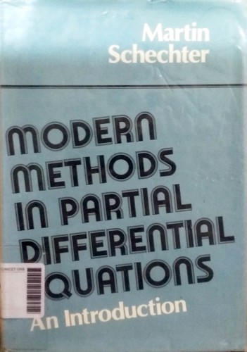 Cover for Modern methods in partial differential equations