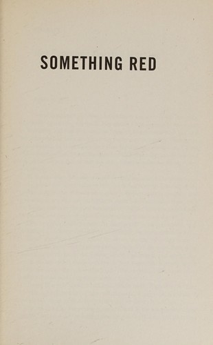 Cover for Something Red
