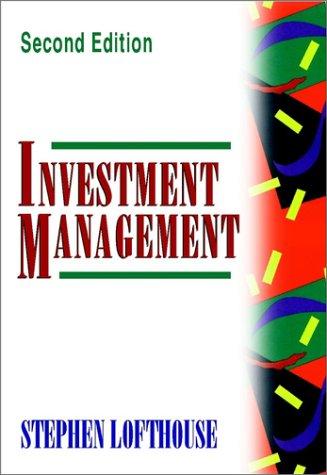 Cover for Investment Management