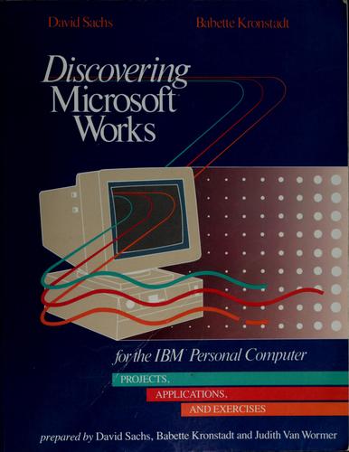 Cover for Projects in Microsoft Works