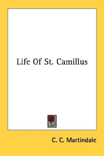 Cover for Life Of St. Camillus