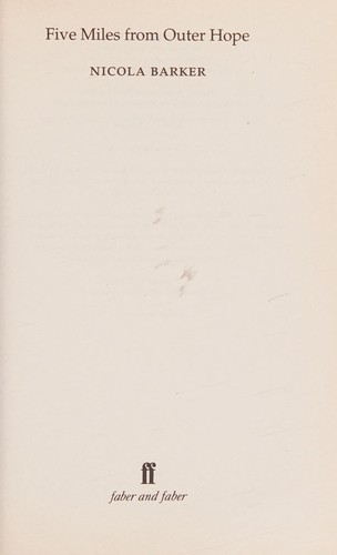 Cover for Five miles from outer hope