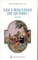 Cover for Les Ursulines de Quebec, 1639-1953