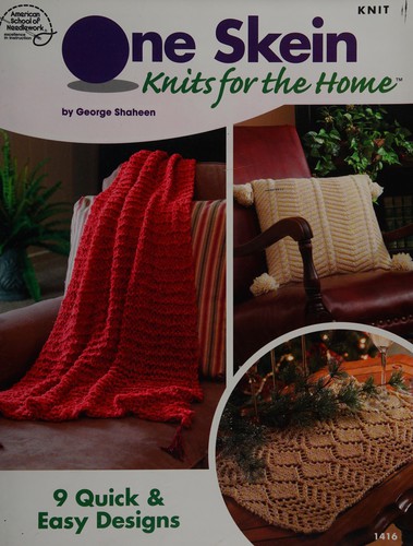 Cover for One skein knits for the home