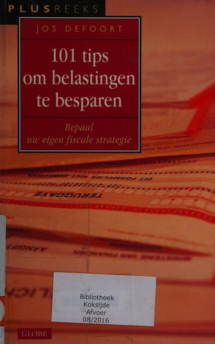 Cover for 101 tips om belastingen te besparen