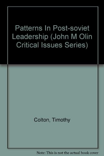 Cover for Patterns in post-Soviet leadership