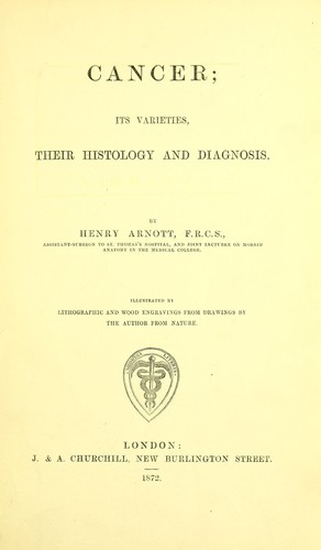 Cover for Cancer