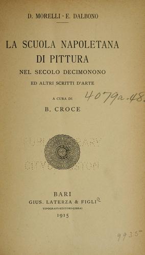 Cover for La scuola napoletana di pittura