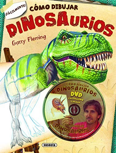 Cover for Cómo dibujar dinosaurios + DVD