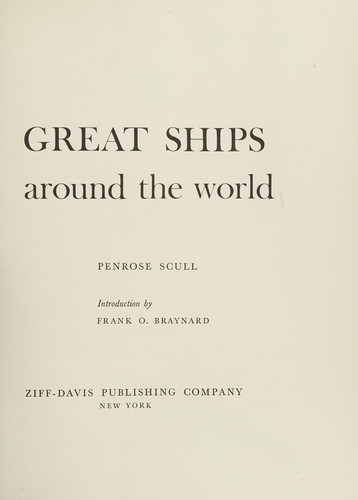Cover for Great ships around the world.
