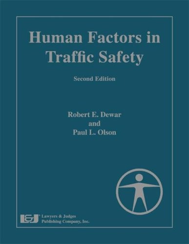 Cover for Human factors in traffic safety