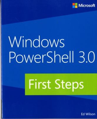 Cover for Windows Powershell 30 First Steps