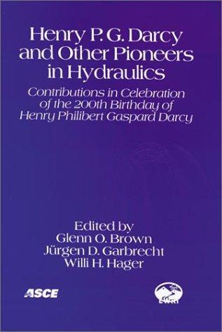 Cover for Henry P.G. Darcy and Other Pioneers in Hydraulics