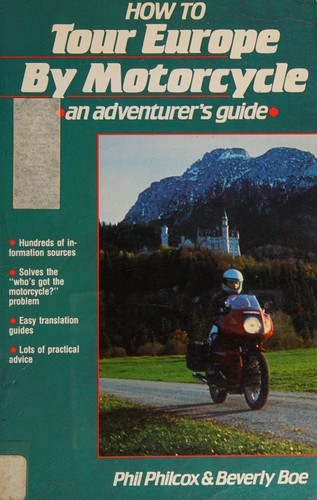 Cover for How to tour Europe by motorcycle