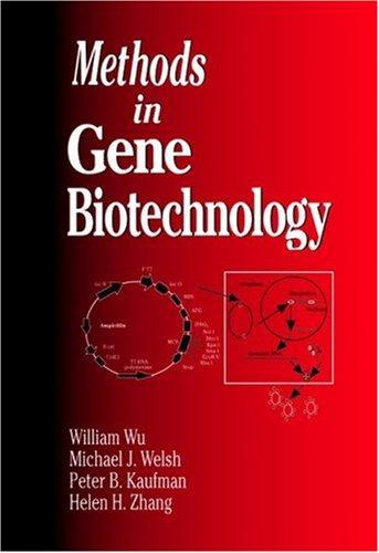 Cover for Methods in gene biotechnology