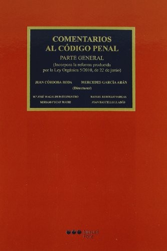 Cover for Comentarios al código penal