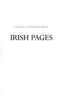 Cover for Irish pages: A journal of contemporary writing: Inaugural Issue