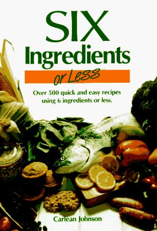 Cover for Six ingredients or less