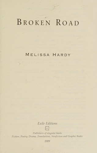 Cover for Broken road