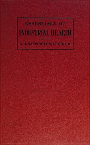 Cover for Essentials of industrial health