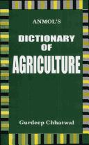 Cover for Dictionary of Agriculture