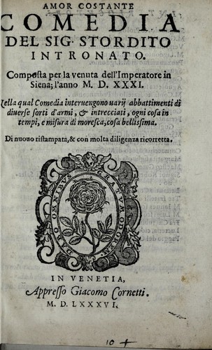 Cover for Amor costante