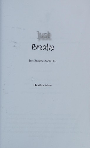 Cover for Just Breathe