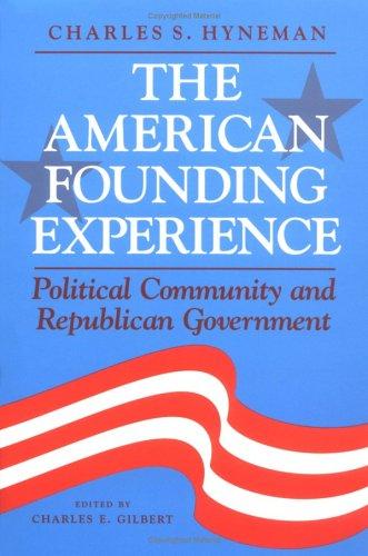 Cover for The American founding experience