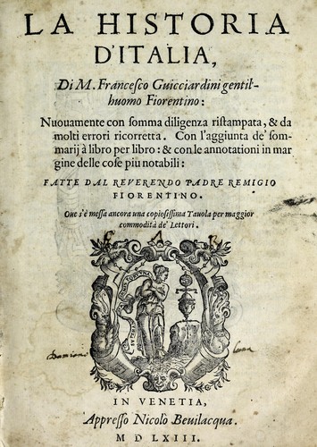 Cover for La historia d'Italia