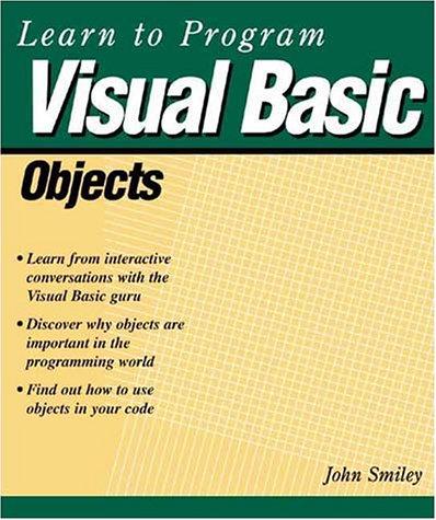 Cover for Learn to Program Visual Basic Objects (Learn to Program)