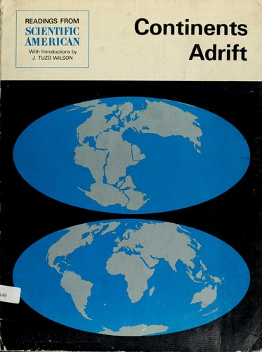 Cover for Continents adrift