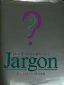 Cover for Dictionary of jargon