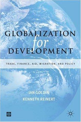 Cover for Globalization for development
