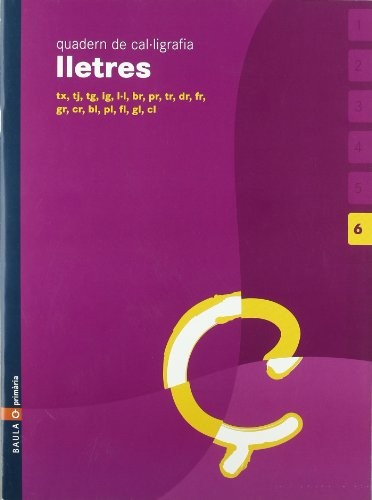 Cover for Quadern Cal.ligrafia Lletres 6