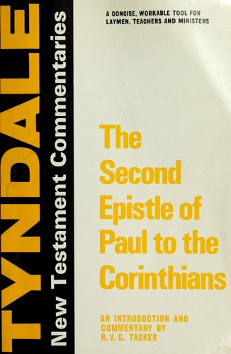 Cover for The Second epistle of Paul to the Corinthians