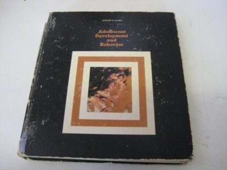 Cover for Adolescent development and behavior