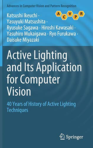 Cover for Active Lighting and Its Application for Computer Vision