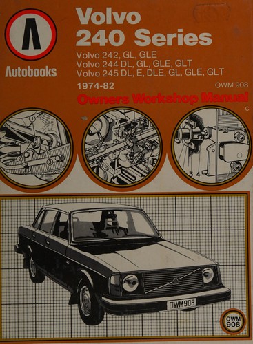 Cover for Volvo 240 series 1974-82 autobook