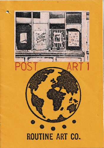 Cover for POSTART 1 mailart documentation 1985