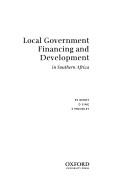 Cover for Local government financing and development in Southern Africa