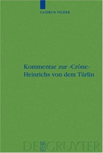 Cover for Kommentar zur 'Crone' Heinrichs von dem Türlin