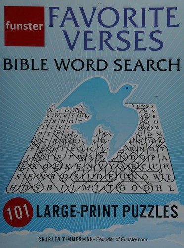 Cover for Funster Favorite Verses Bible Word Search - 101 Large-Print Puzzles