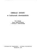 Cover for Obraz domu w kulturach słowiańskich